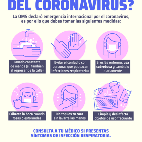¿Cómo prevenir el contagio del Coronavirus?