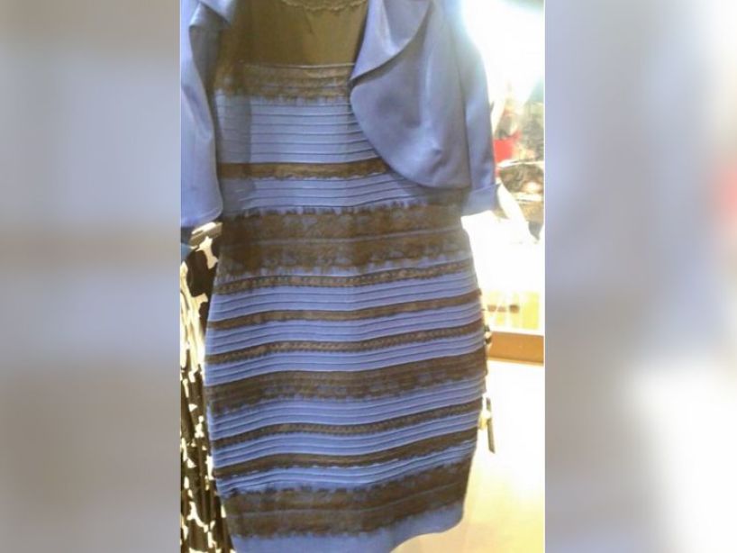 ilusiones ópticas viral internet vestido azul 21 de abril 2020