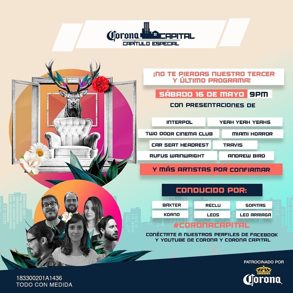 Interpol-Yeah-Yeah-Yeahs-Capítulo-Especial-Festival-Capital-este-fin-de-semana 12/05/20