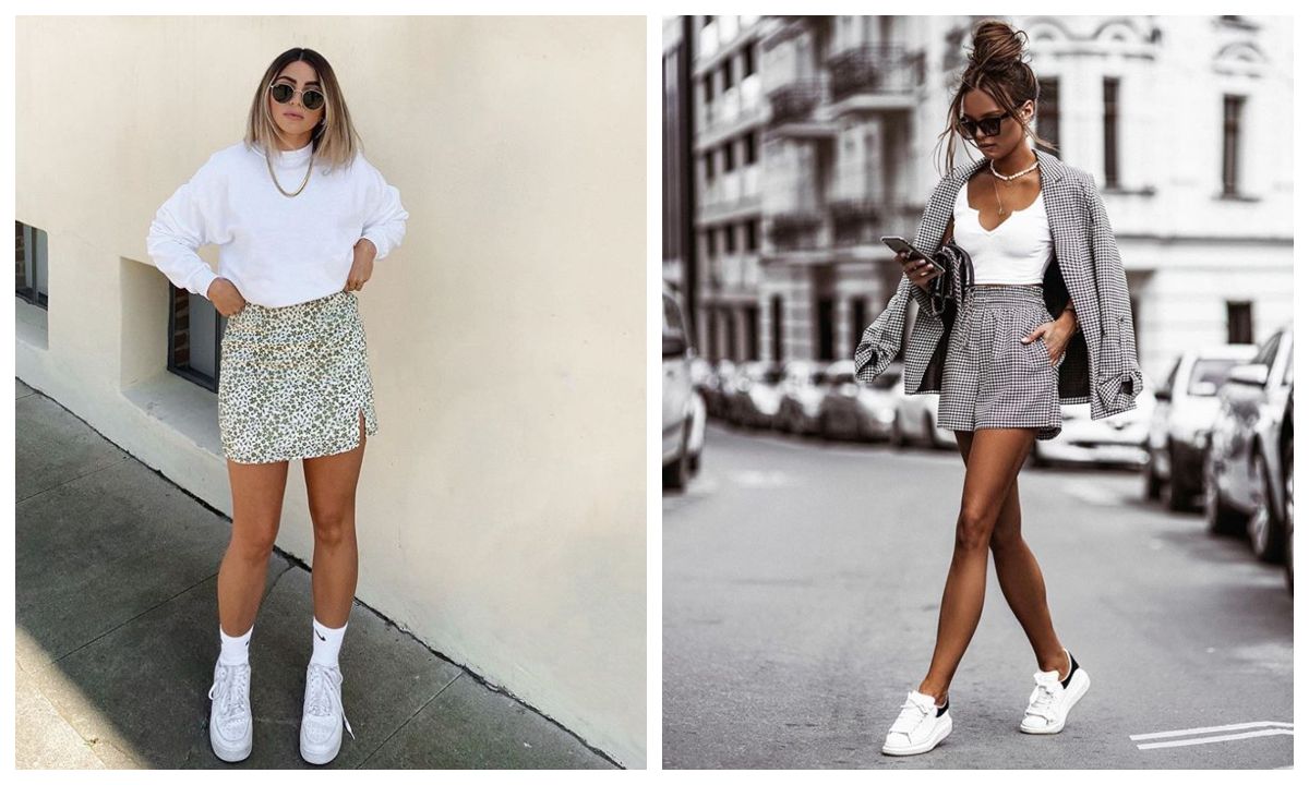 como combinar tus tenis blancos sin lucir informal con estas ideas de outfits