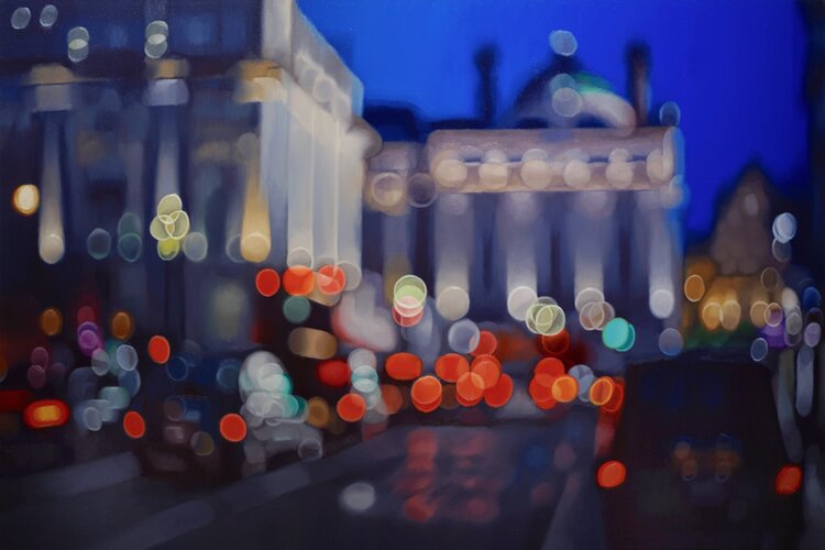 ¿Co?mo ve el mundo la gente con miopi?a? Estas pinturas lo dejan bastante claro