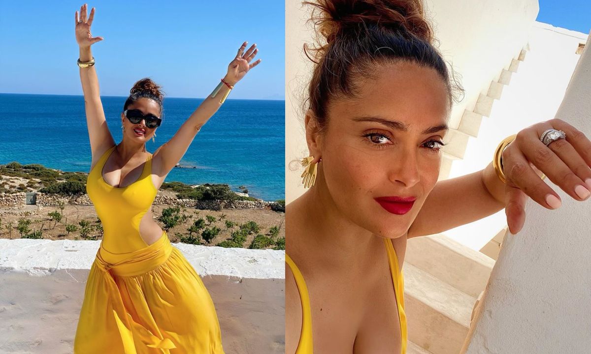 los extraños secretos de belleza de Salma Hayek para lucir hermosa a los 54 años