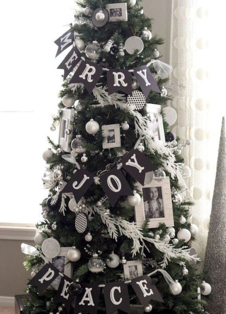 arboles de navidad negros ideas de decoracion
