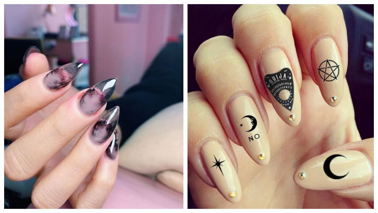 ideas de diseños de halloween para uñas