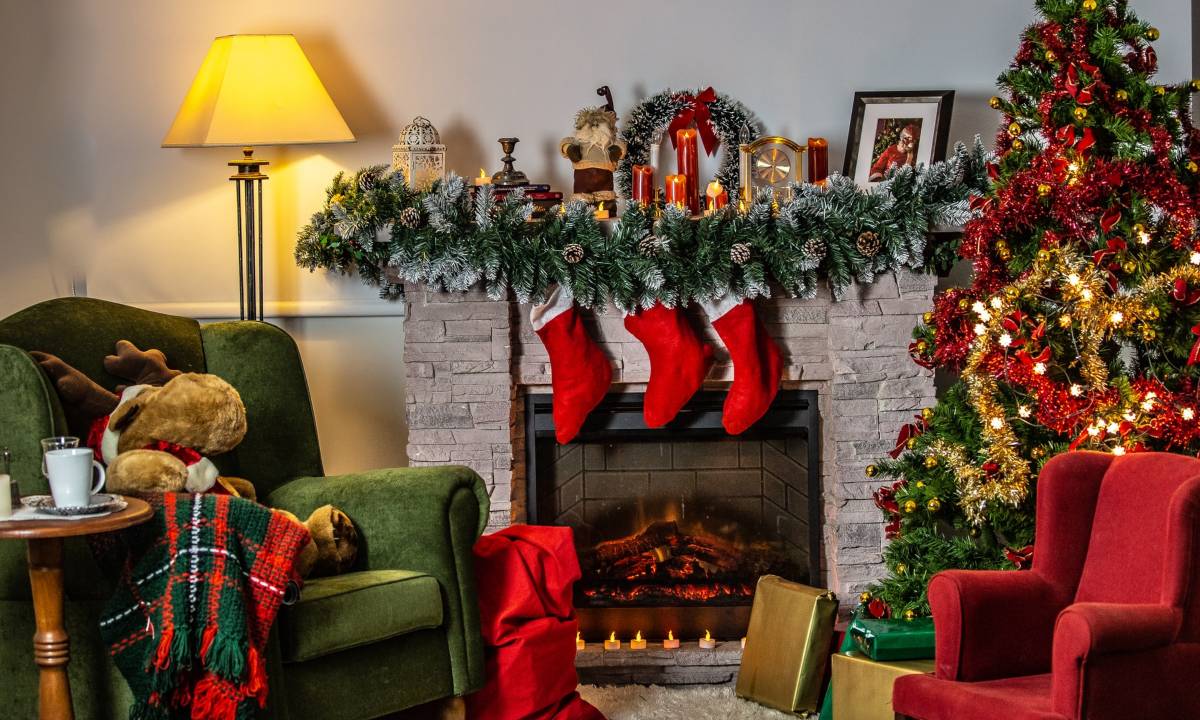 decoración de Navidad para casas y departamentos pequeños