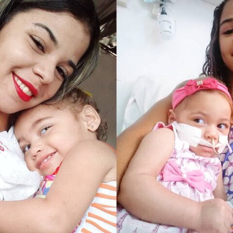 Bruna felix la joven que adopto a una bebe maltratada y con paralisis cerebral