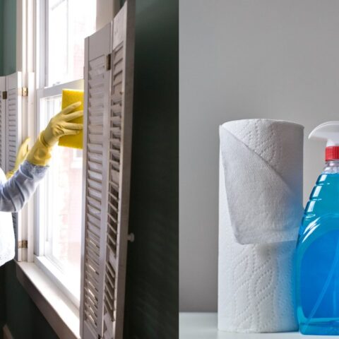 como hacer un limpia ventanas casero con maicena