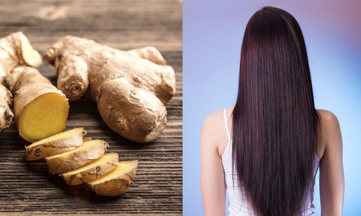 Mascarilla de jengibre para un cabello largo