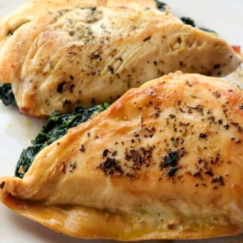 Receta de pechuga de pollo rellena de chile poblano con queso muy facil