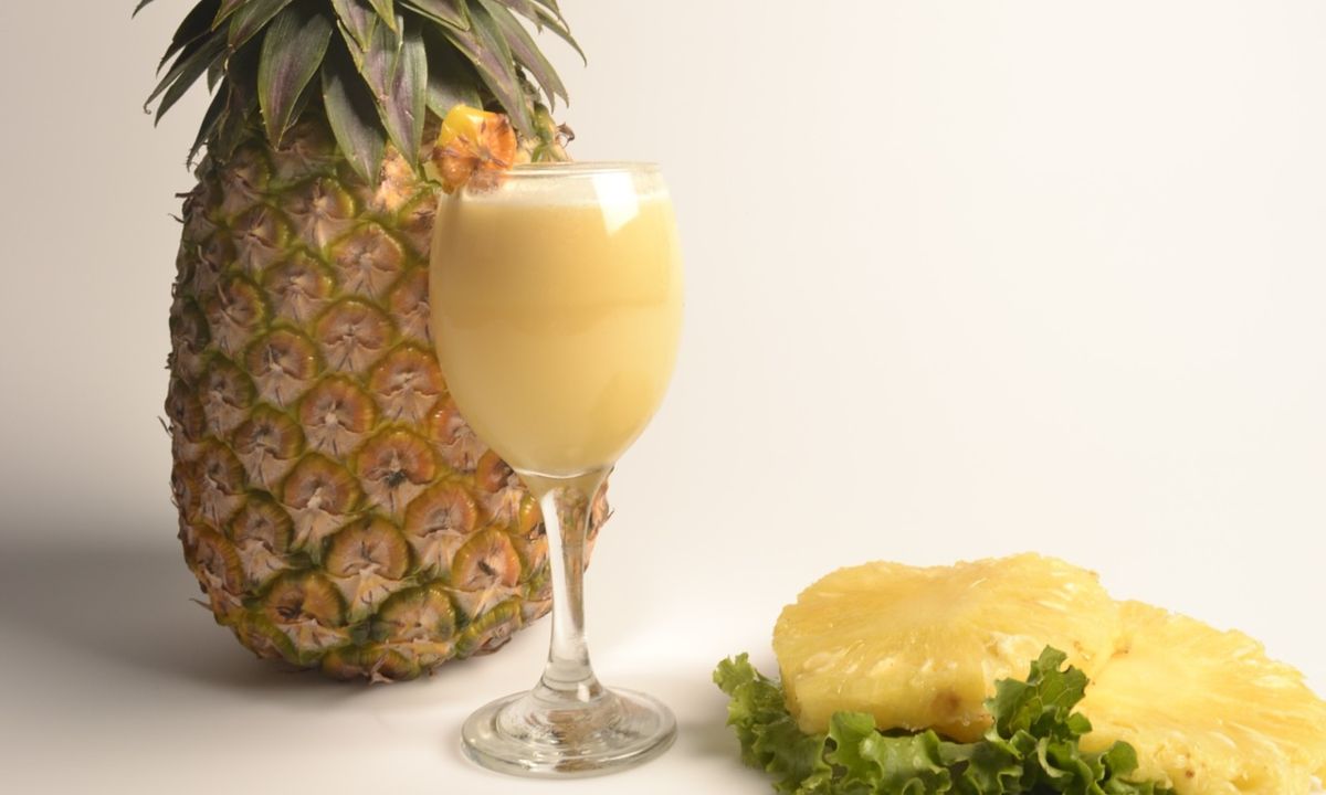 receta de agua de avena sabor piña colada sin azucar