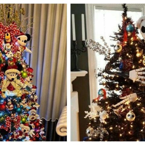 ideas de decoracion para arbol de navidad disney