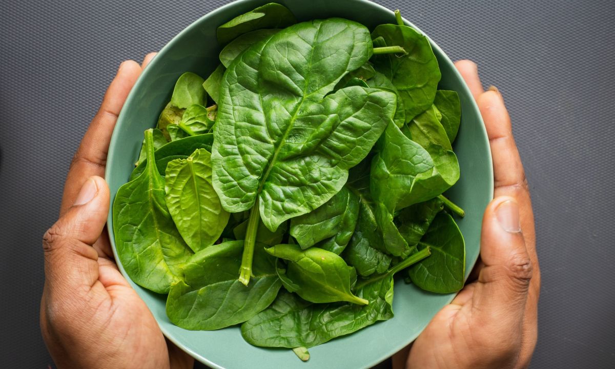 como cocinar espinaca para que no pierda propiedades