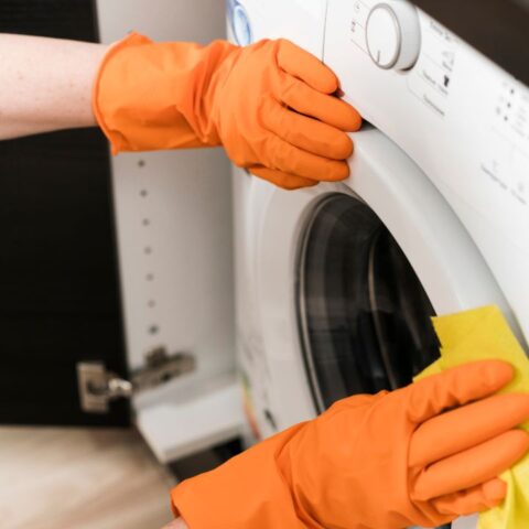 como limpiar la lavadora por dentro con vinagre y bicarbonato