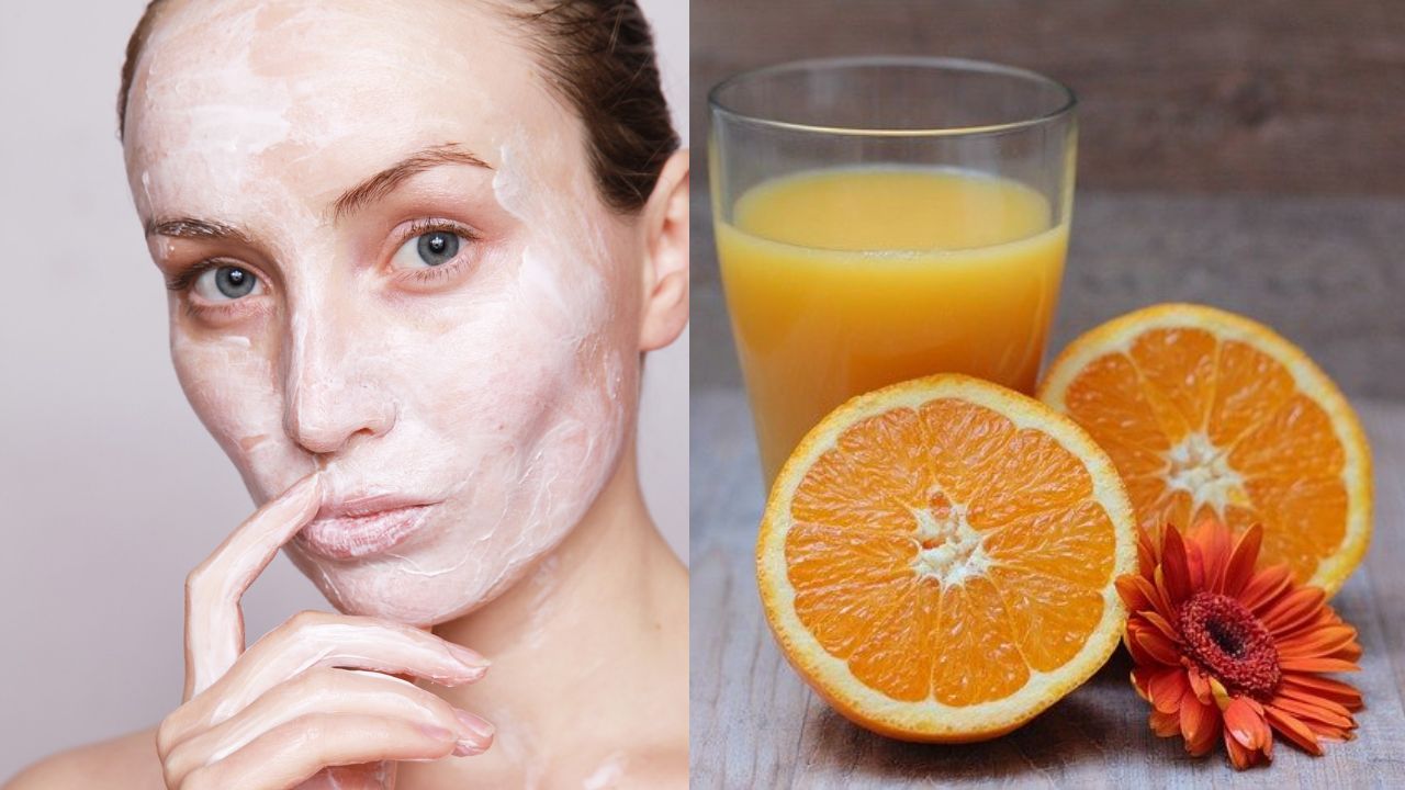 mascarilla de naranja