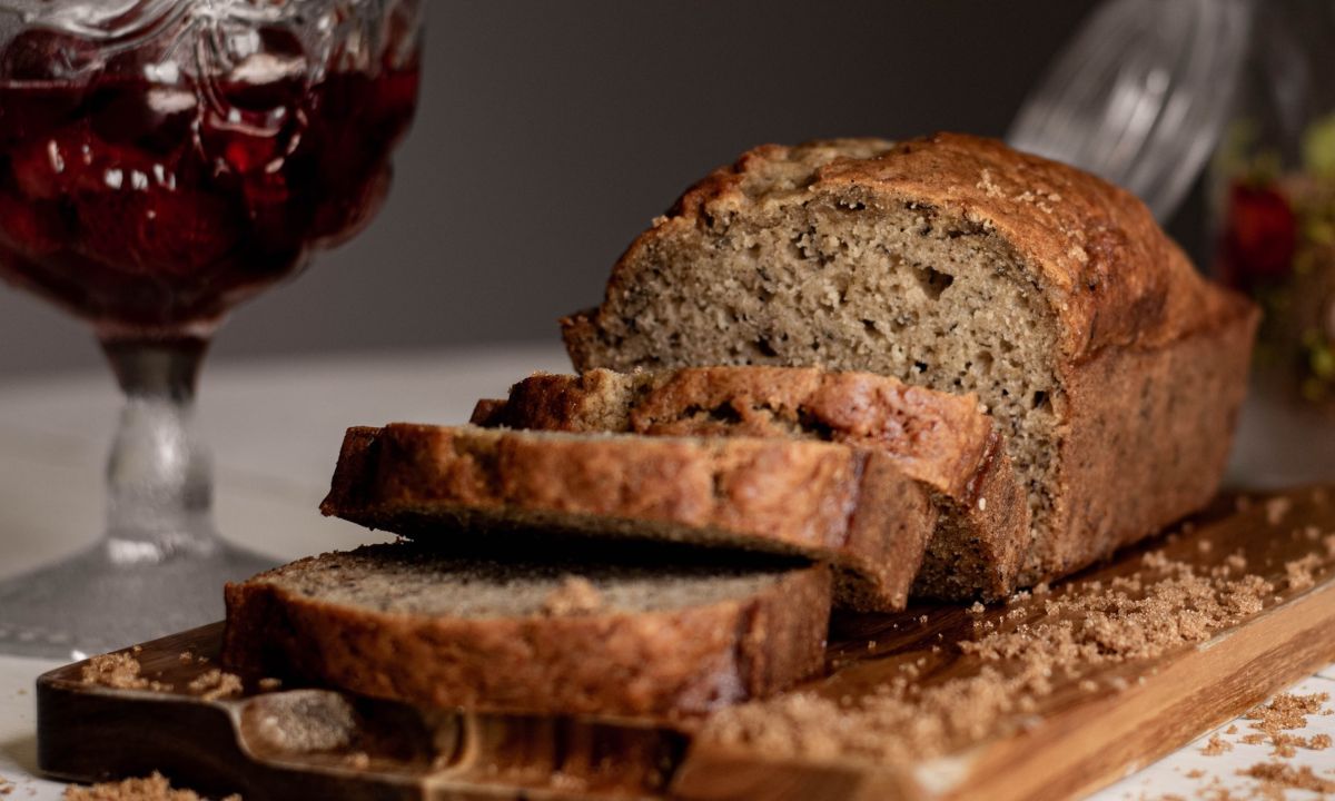 como hacer pan de platano saludable sin azucar