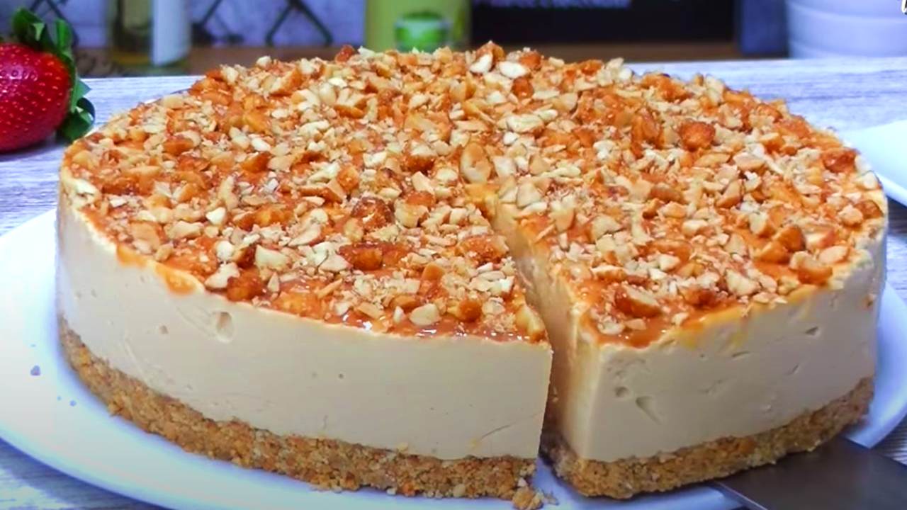 tarta de dulce de leche sin horno