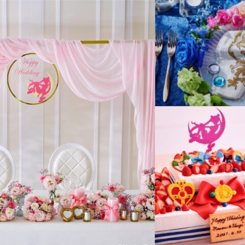 Recepción boda Sailor Moon