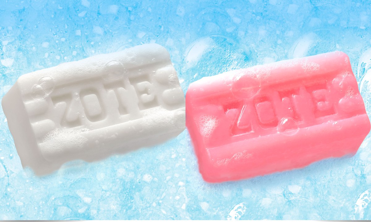 cuál es la diferencia entre el jabón zote blanco y rosa