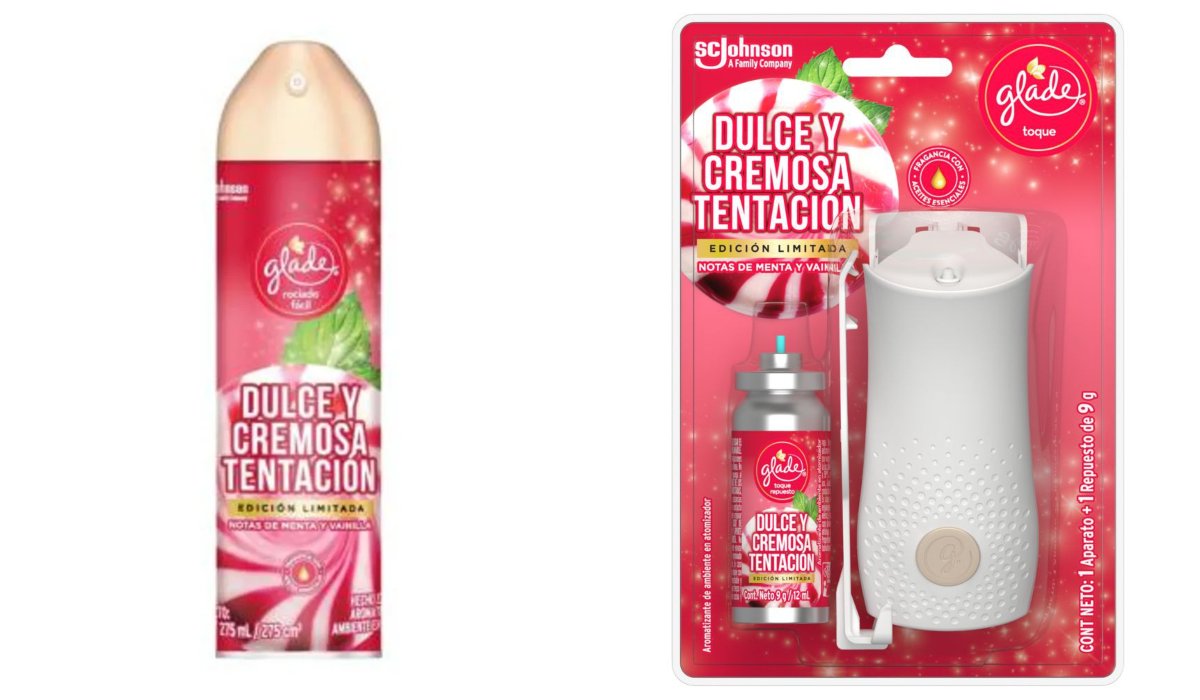 dulce y cremosa tentación glade