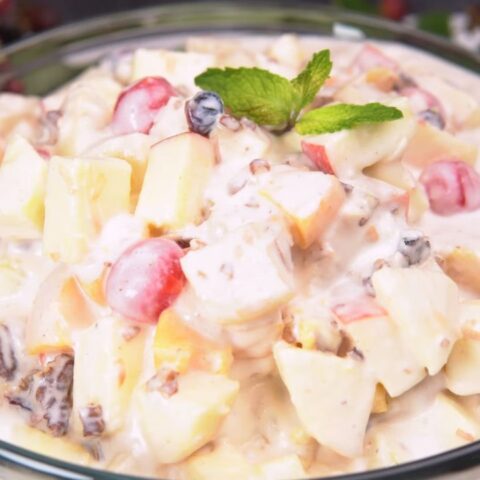 cuántas calorías tiene la ensalada de manzana