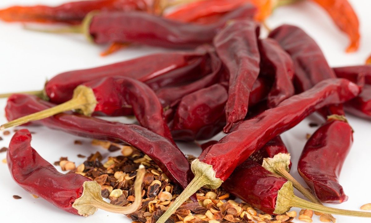chile de arbol seco