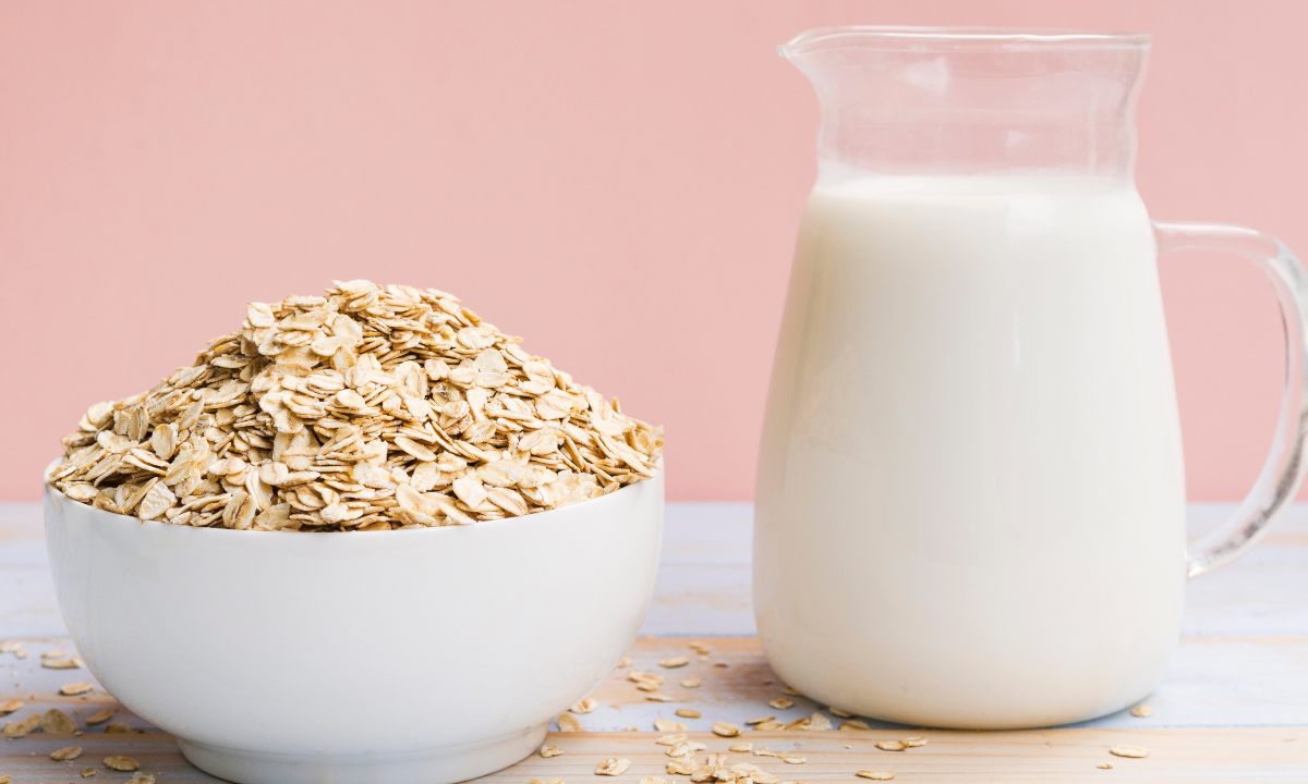 cómo hacer leche de avena casera