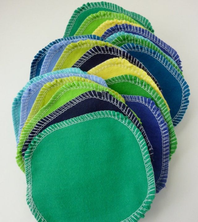 Papel higiénico reutilizable hecho de algodón.