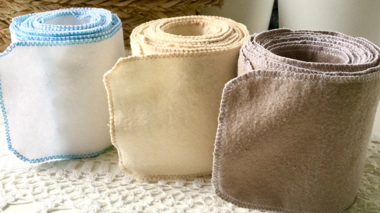 Rollos de papel higiénico reutilizable