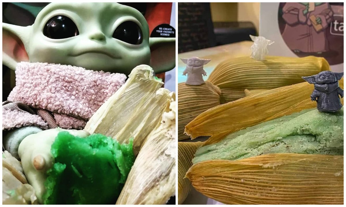 dónde comprar los tamales de baby yoda para el día de la candelaria