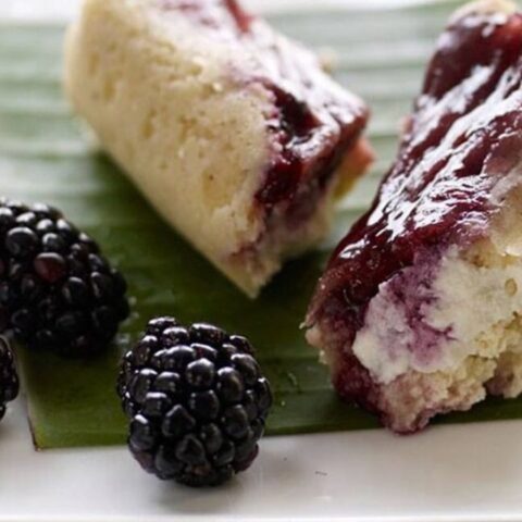 receta de tamales de queso con zarzamora