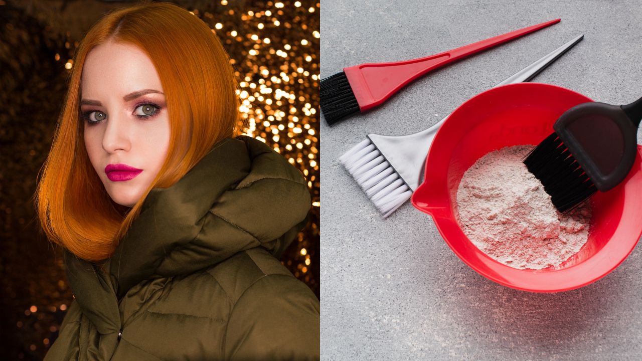 como hacer tinte rojo natural