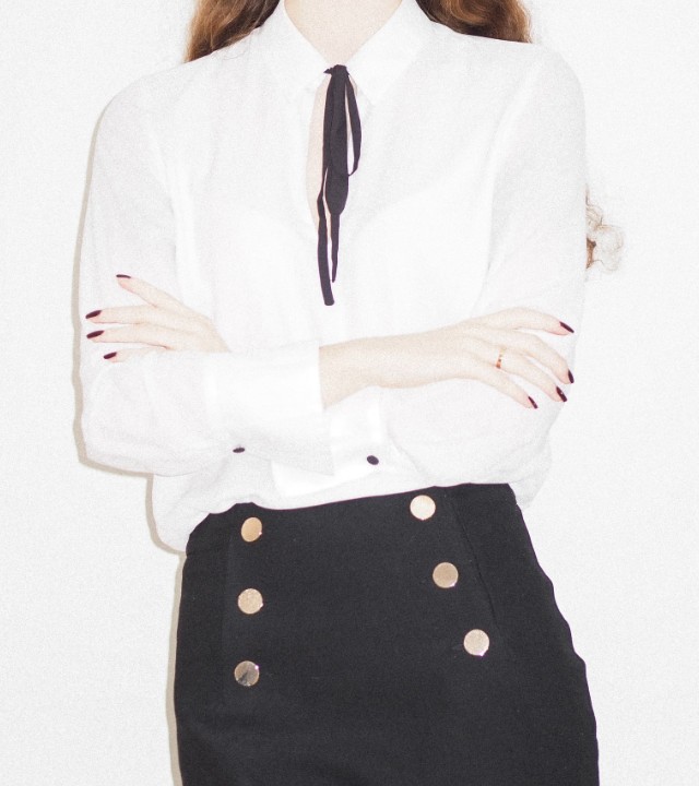 como usar camisa blanca