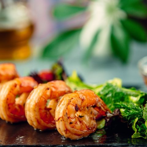 marinada al mojo de ajo para camarones