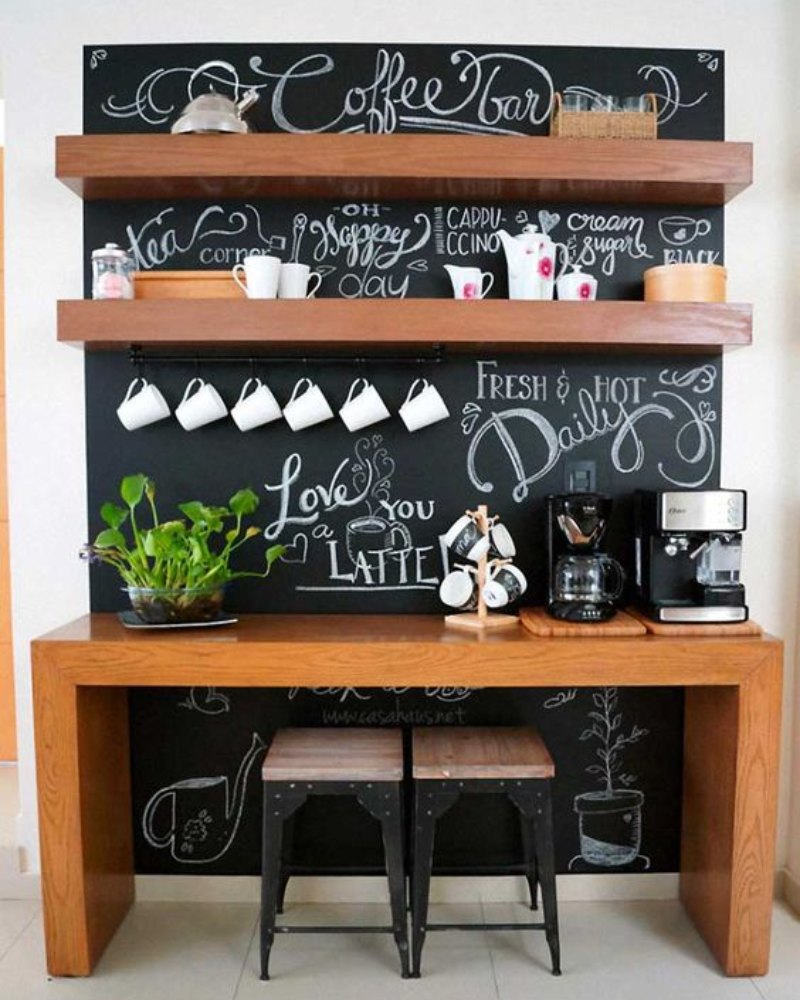 como hacer un bar de café en casa