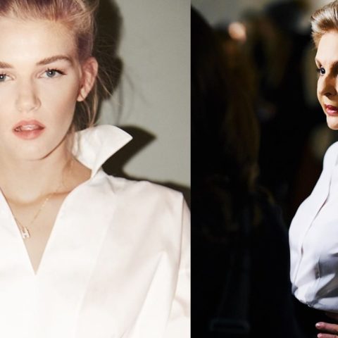 carolina herrera como usar camisa blanca