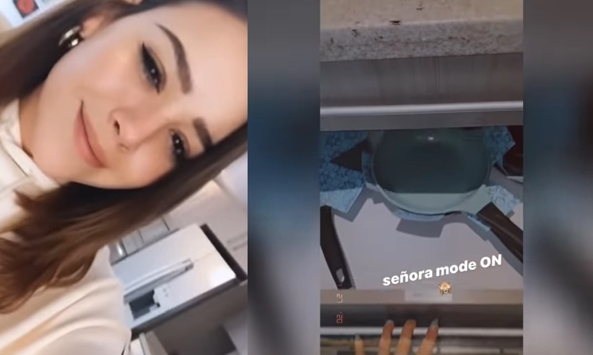 danna paola y su lujosa cocina en su nueva casa