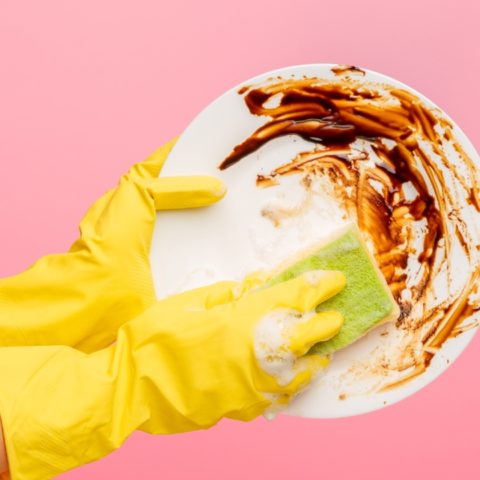 errores al lavar los trastes