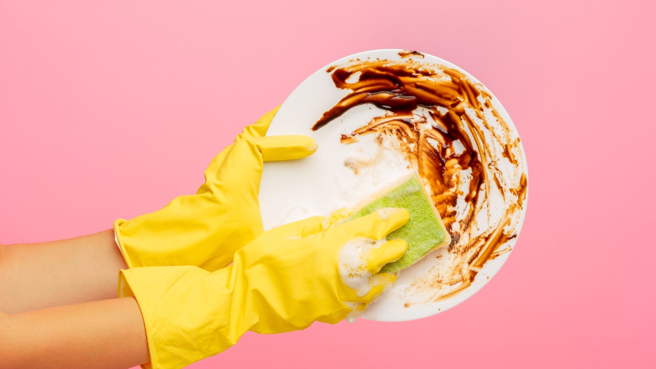 errores al lavar los trastes