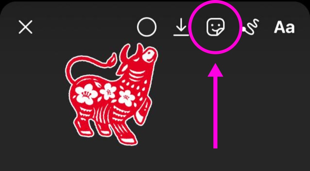 paso a paso como poner stickers de instagram