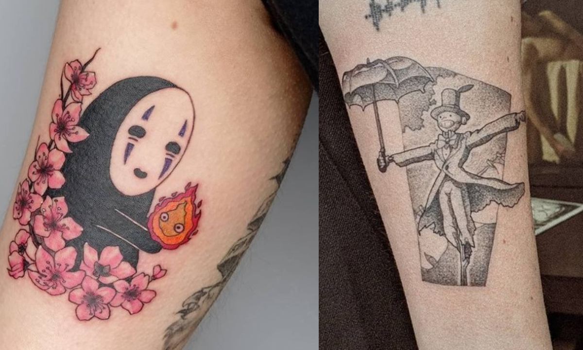 recomendaciones de tatuajes studio ghibli totoro chihiro ponyo