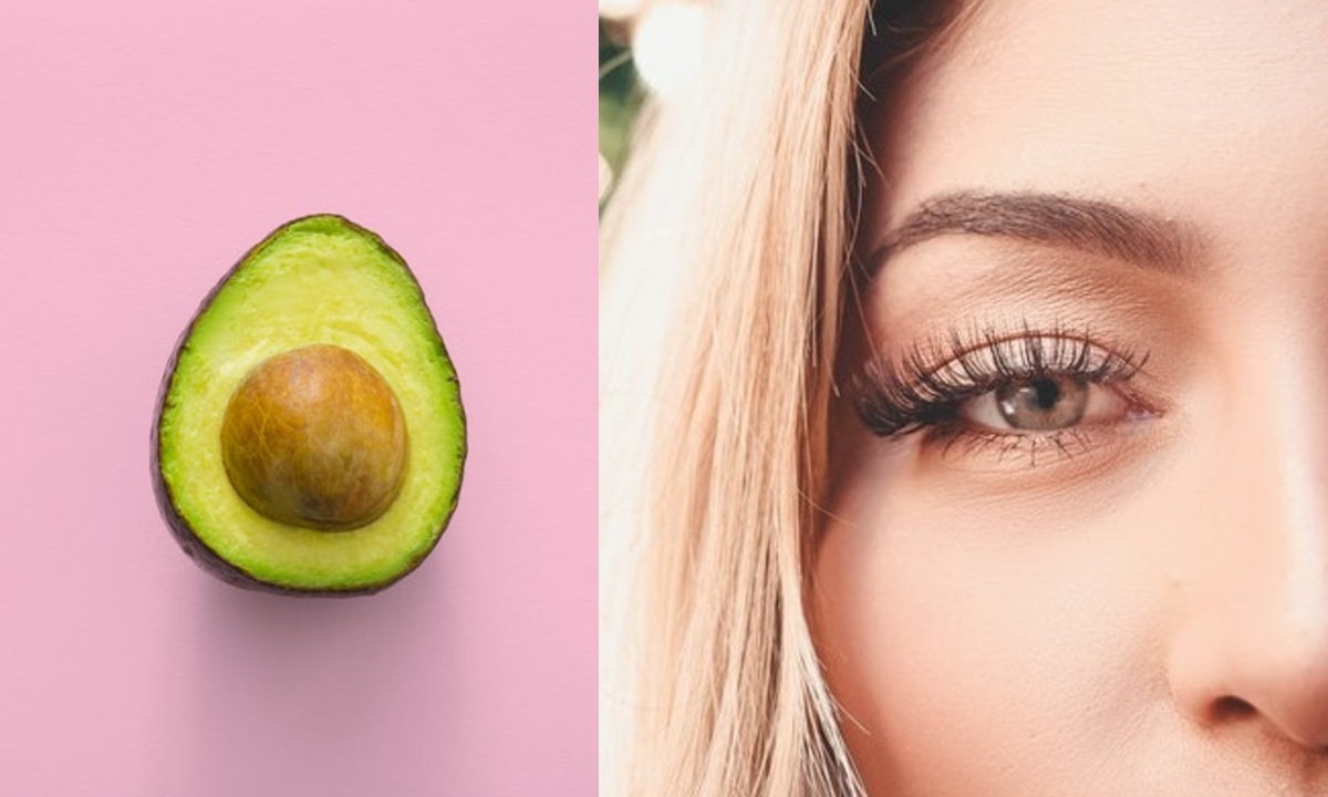 consigue pestañas largas y hermosas con aguacate tip