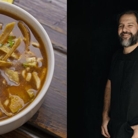 receta de sopa de tortilla del chef enrique olvera