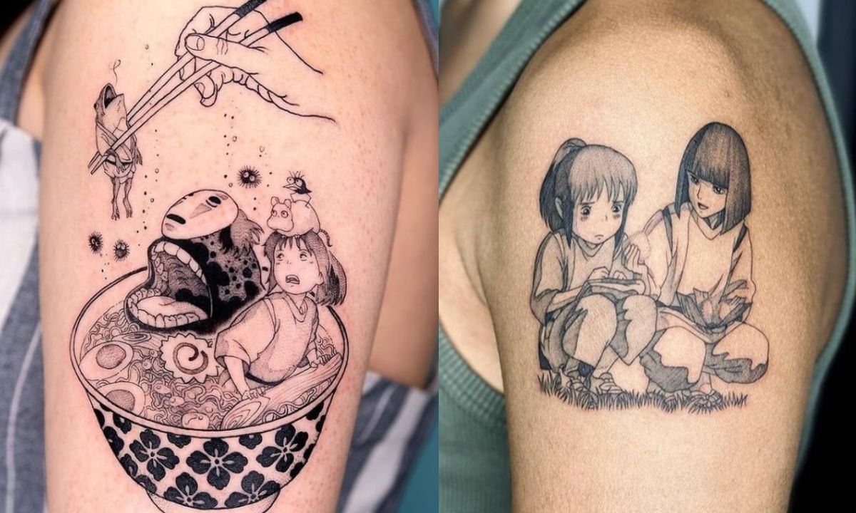 recomendaciones de tatuajes studio ghibli totoro chihiro ponyo
