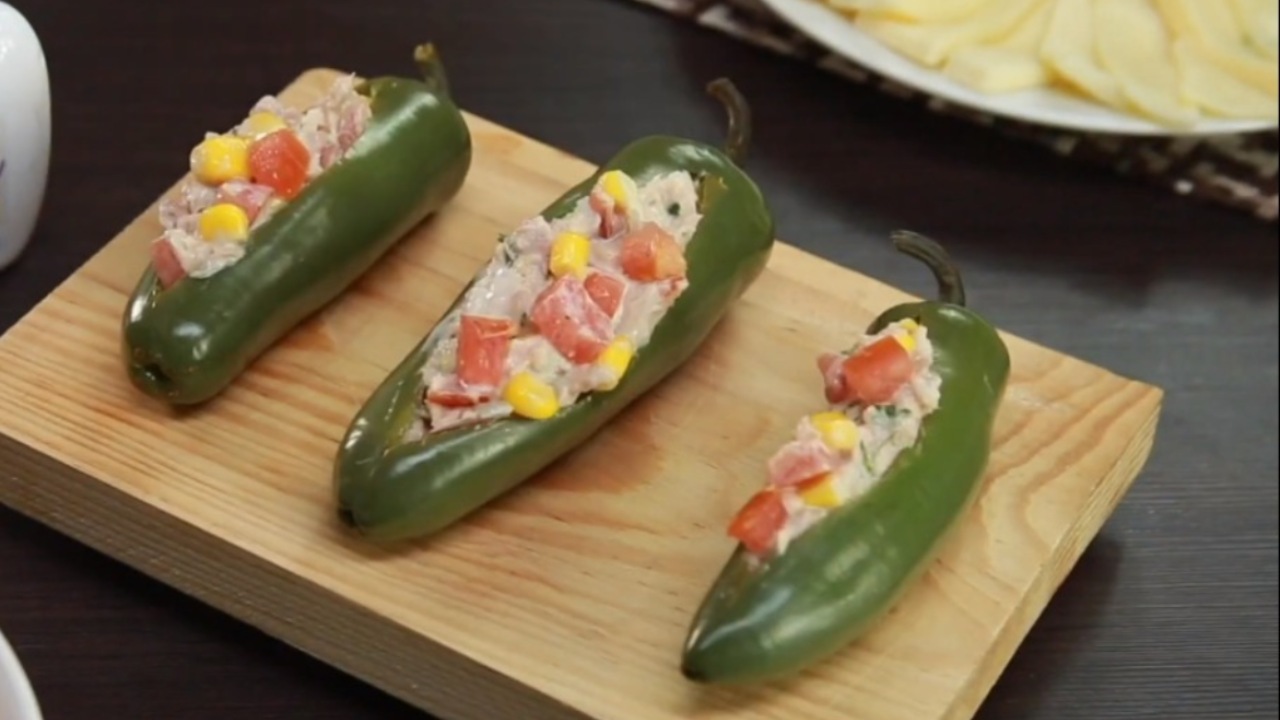 como hacer chiles jalapeños rellenos receta