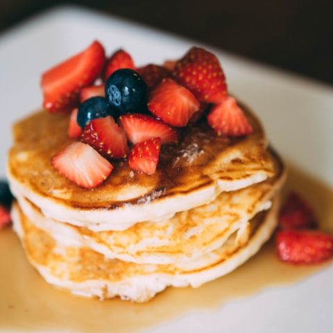 hotcakes de avena y plátano receta