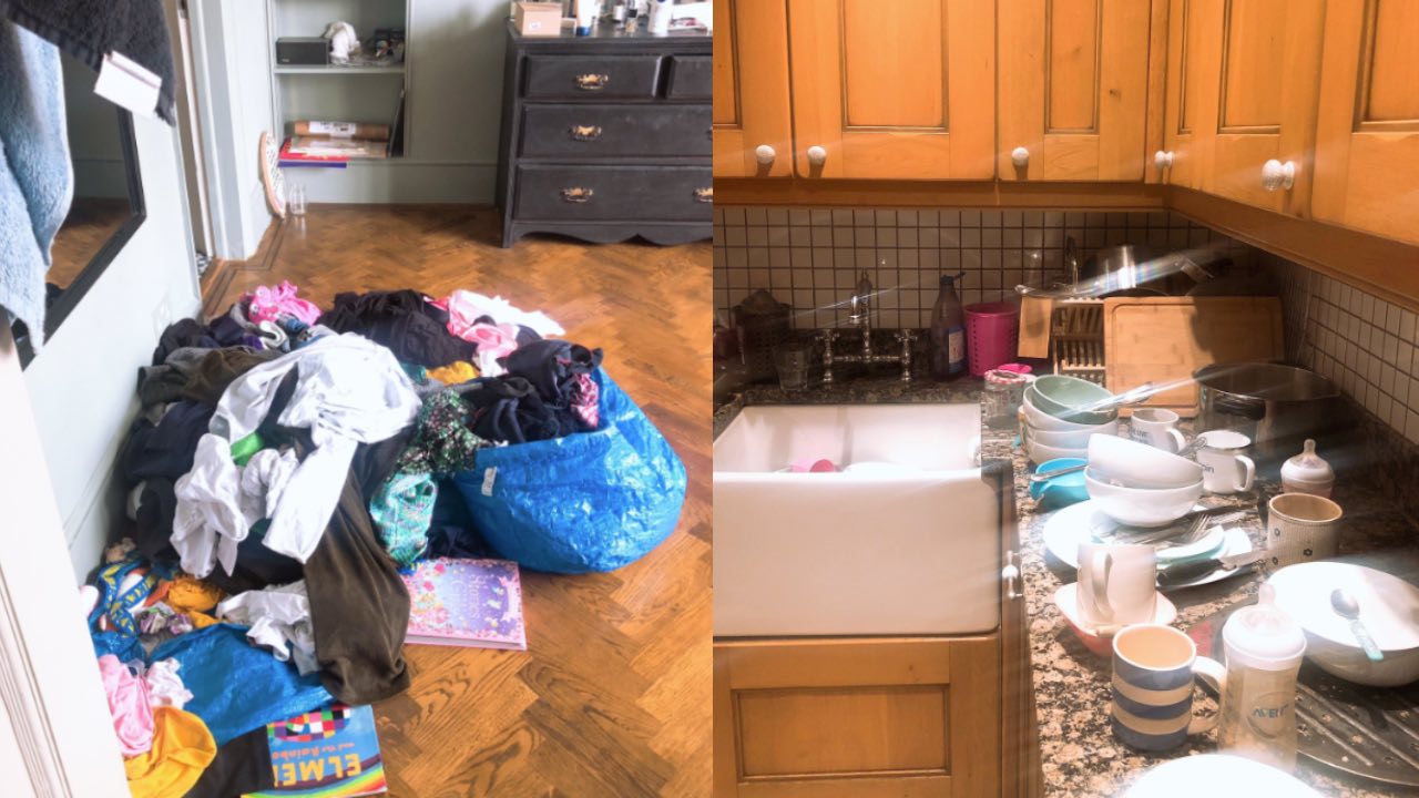 ama de casa se puso en huelga twitter