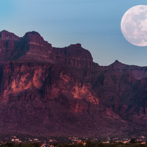 super luna gusanos 2021 fenómenos astronómico