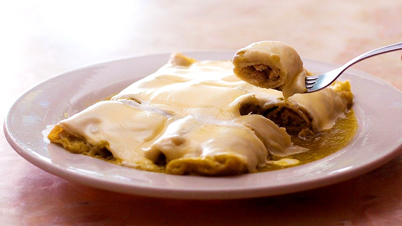recetas de pollo desmenuzado enchiladas suizas