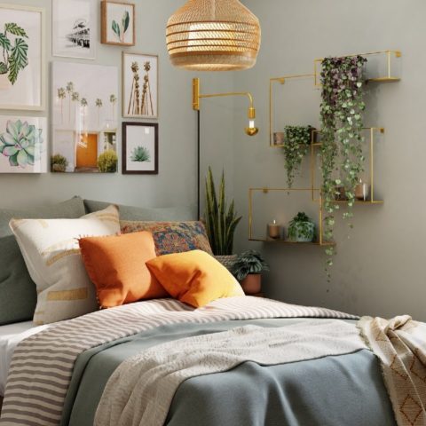 plantas en la recamara es bueno o es malo para la salud