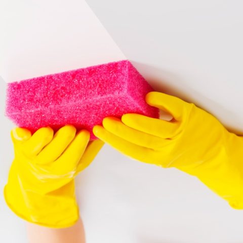 como desmanchar las paredes blancas limpiar blanquear